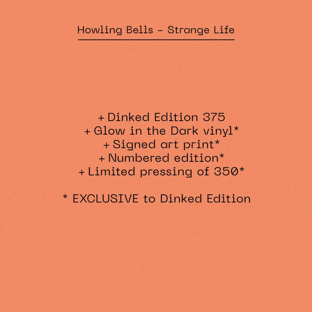 Howling Bells Strange Life Vinyl LP 2025 Ltd Dinked Edition #375 - Image 2