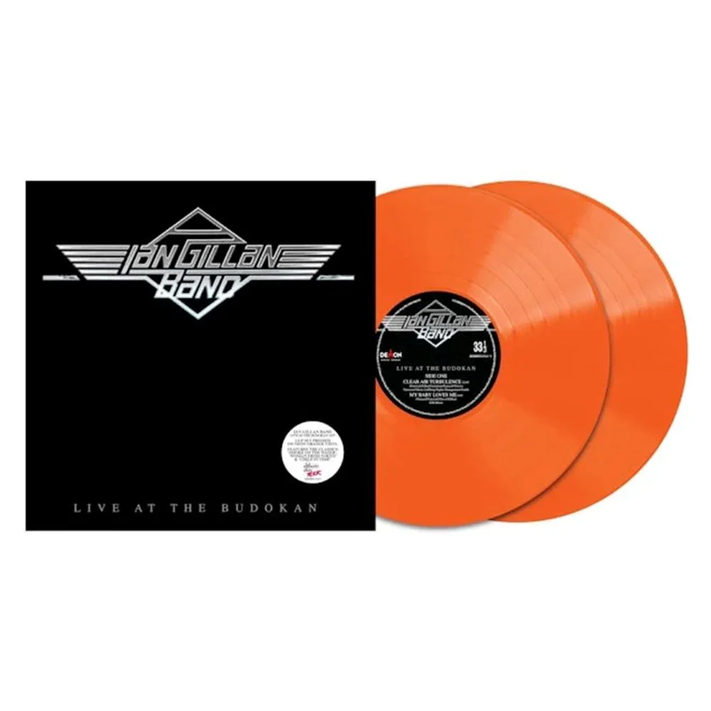 Ian Gillan Band Live At Budokan Vinyl LP Neon Orange Colour NAD 2025