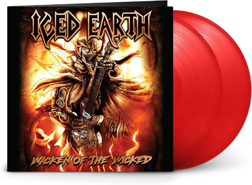 Iced Earth Wacken of the Wicked Vinyl LP Red Colour 2025