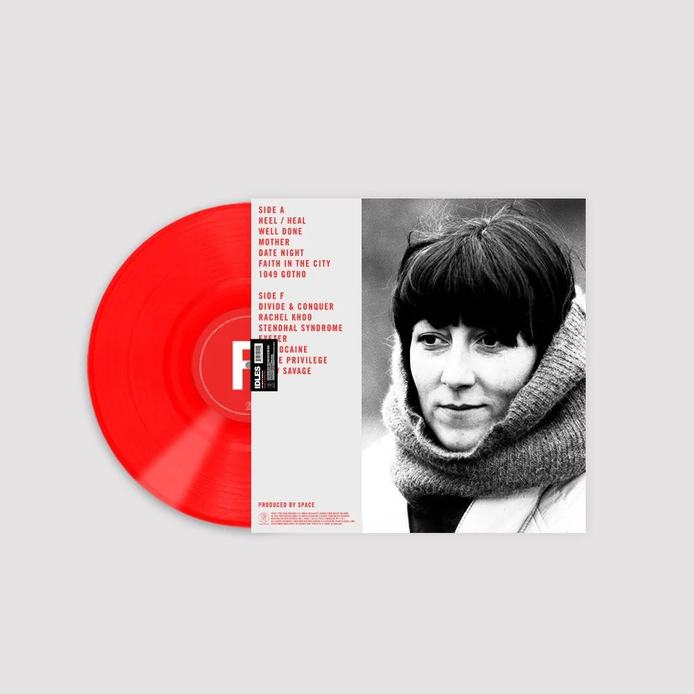 Idles Five Years Of Brutalism Vinyl LP Cherry Red Colour 2022 - Image 2