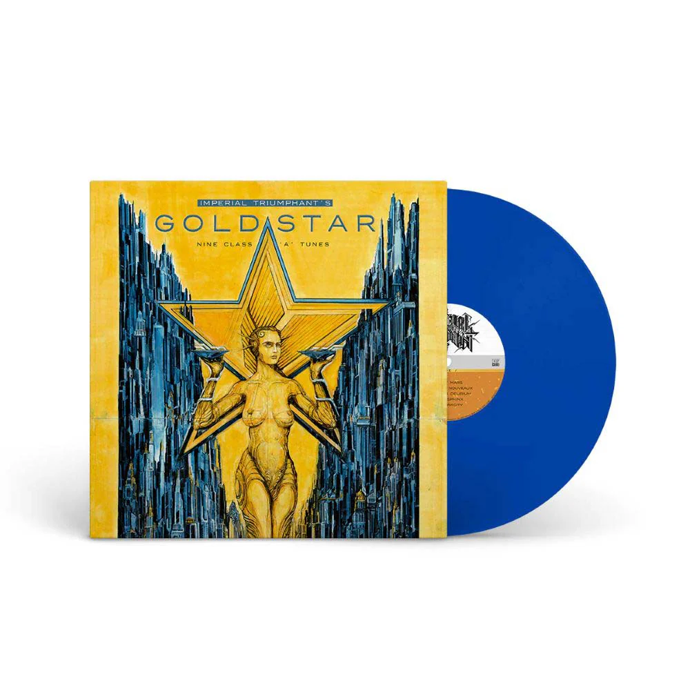 Imperial Triumphant Goldstar Vinyl LP Indies Transparent Blue Colour 2025