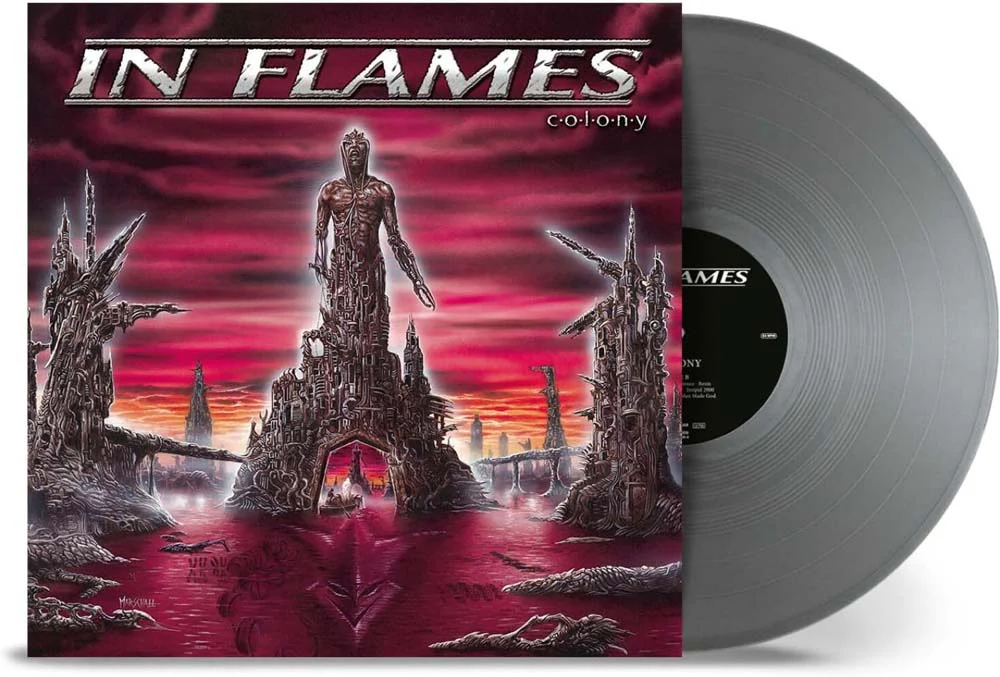 In Flames Colony Vinyl LP Silver Colour 2024