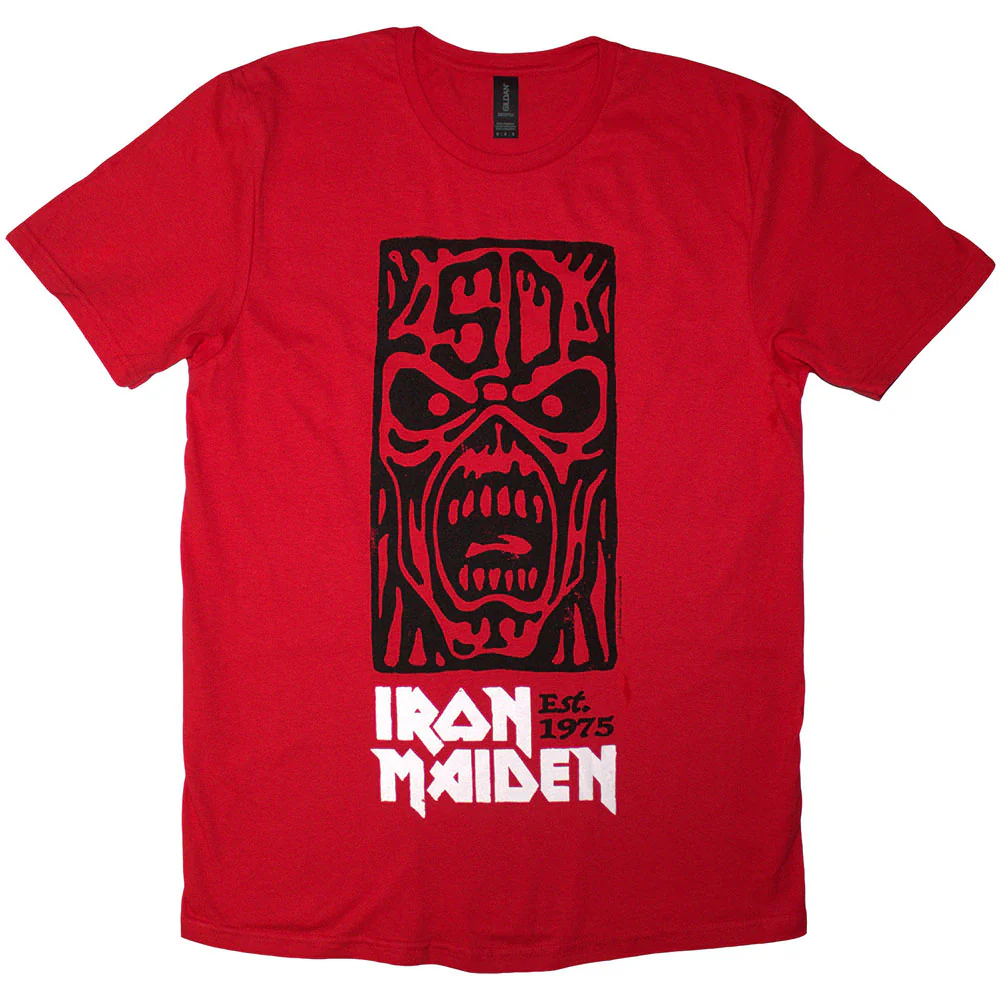 Iron Maiden Est. 1975 Red X-Large T-Shirt