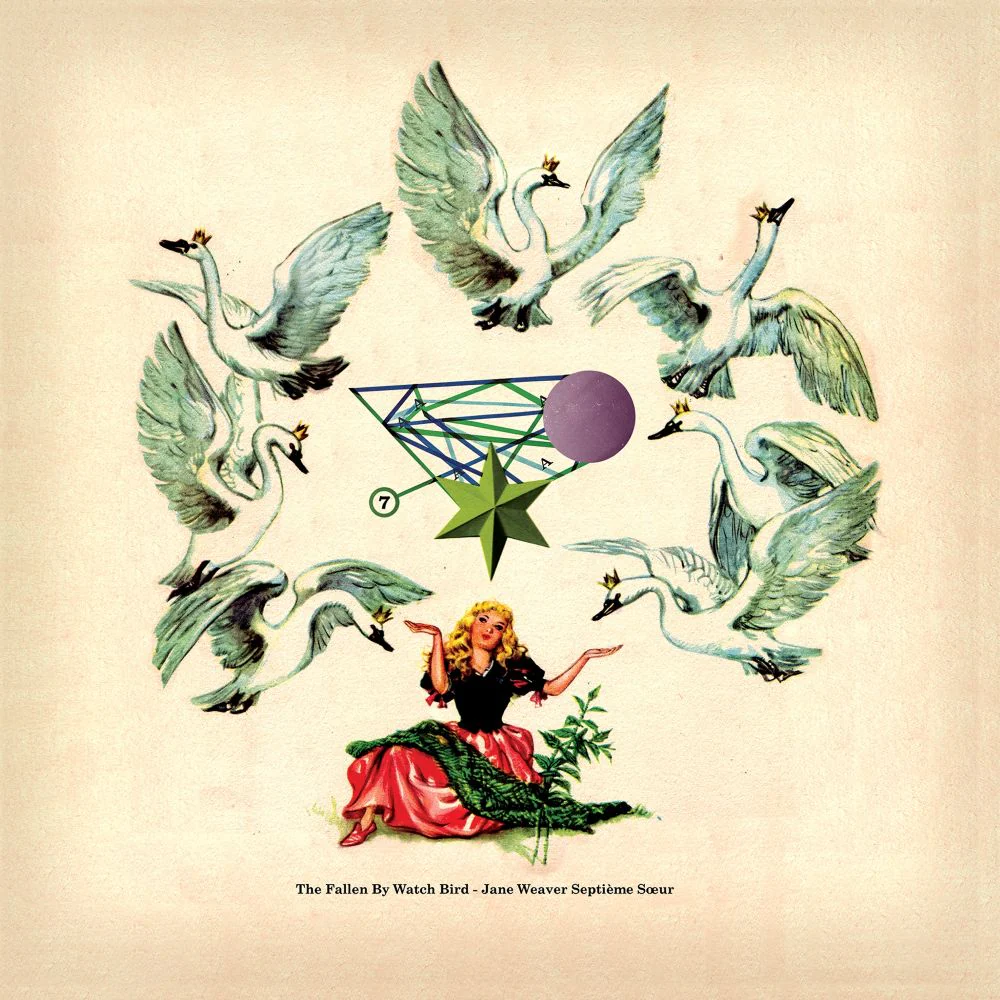Jane Weaver The Fallen By Watch Bird (Expanded Edition) Vinyl LP Marine and Cream Colour 2026 - Image 2