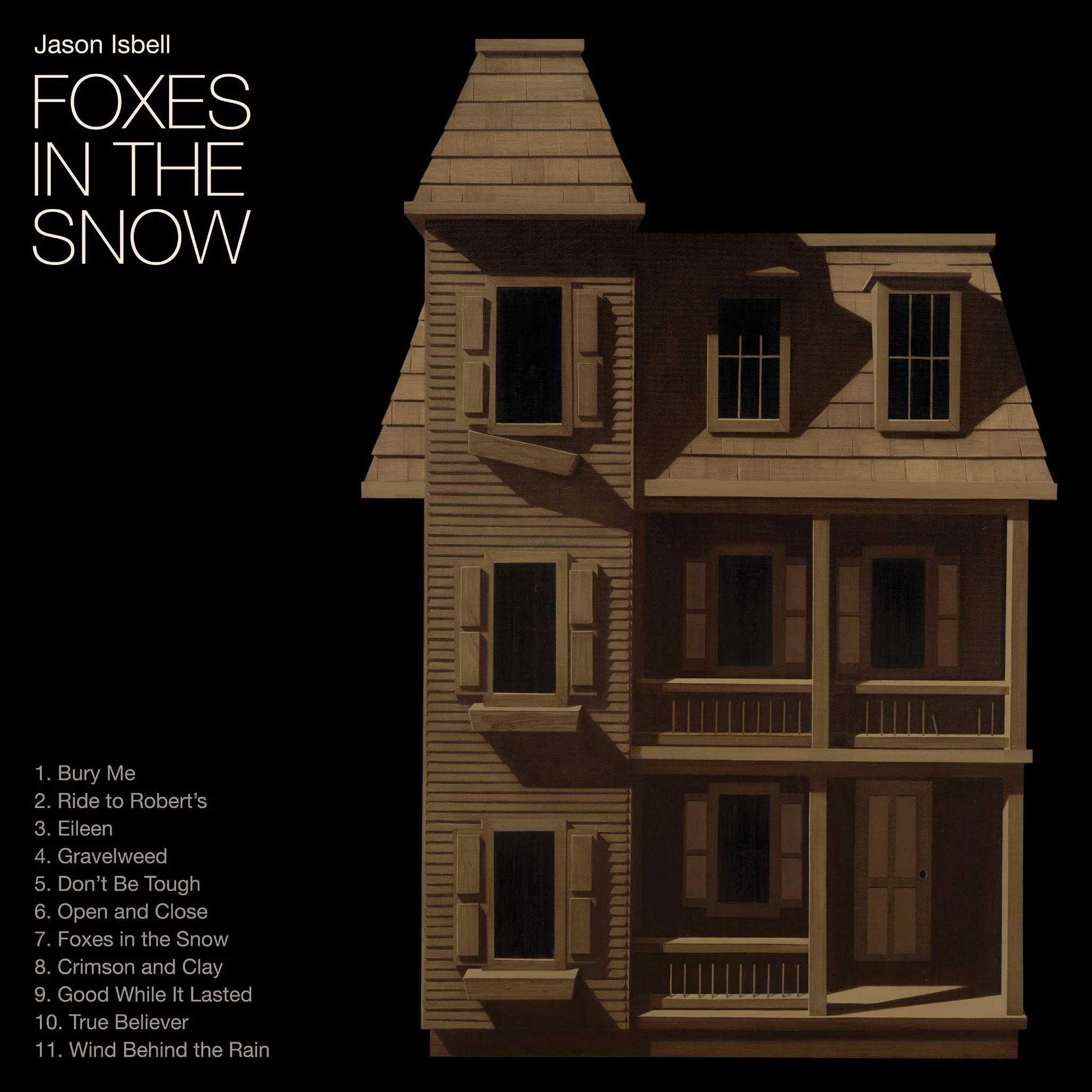 Jason Isbell Foxes in the Snow Vinyl LP Indies Metallic Gold Colour 2025