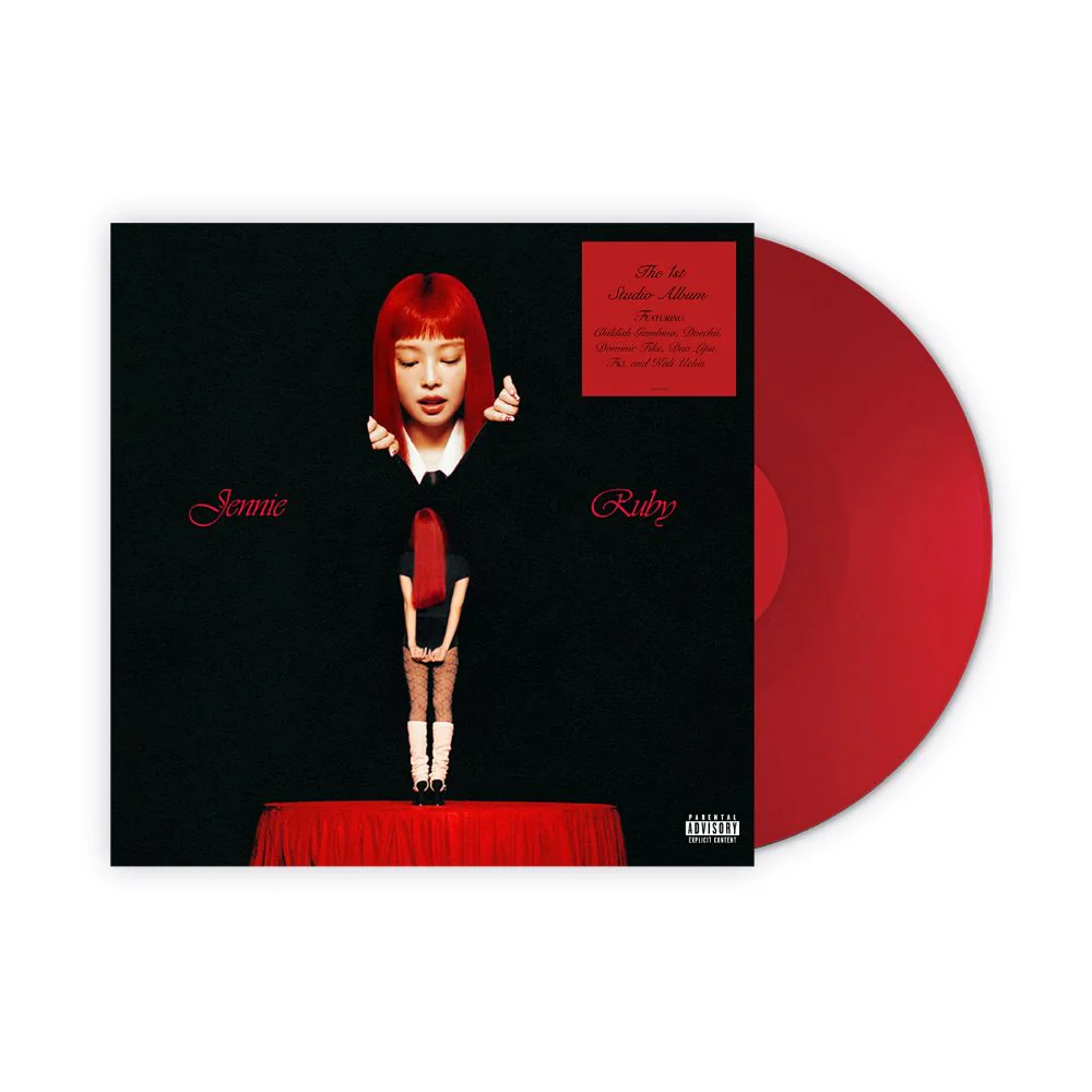 Jennie Ruby Vinyl LP Opaque Apple Red Colour 2025