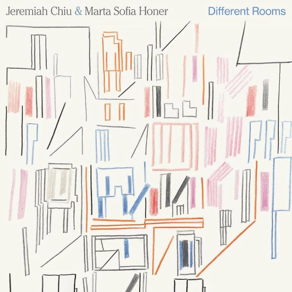 Jeremiah Chiu & Marta Sofia Honer Different Rooms Vinyl LP Battiato Brick Red Colour 2025