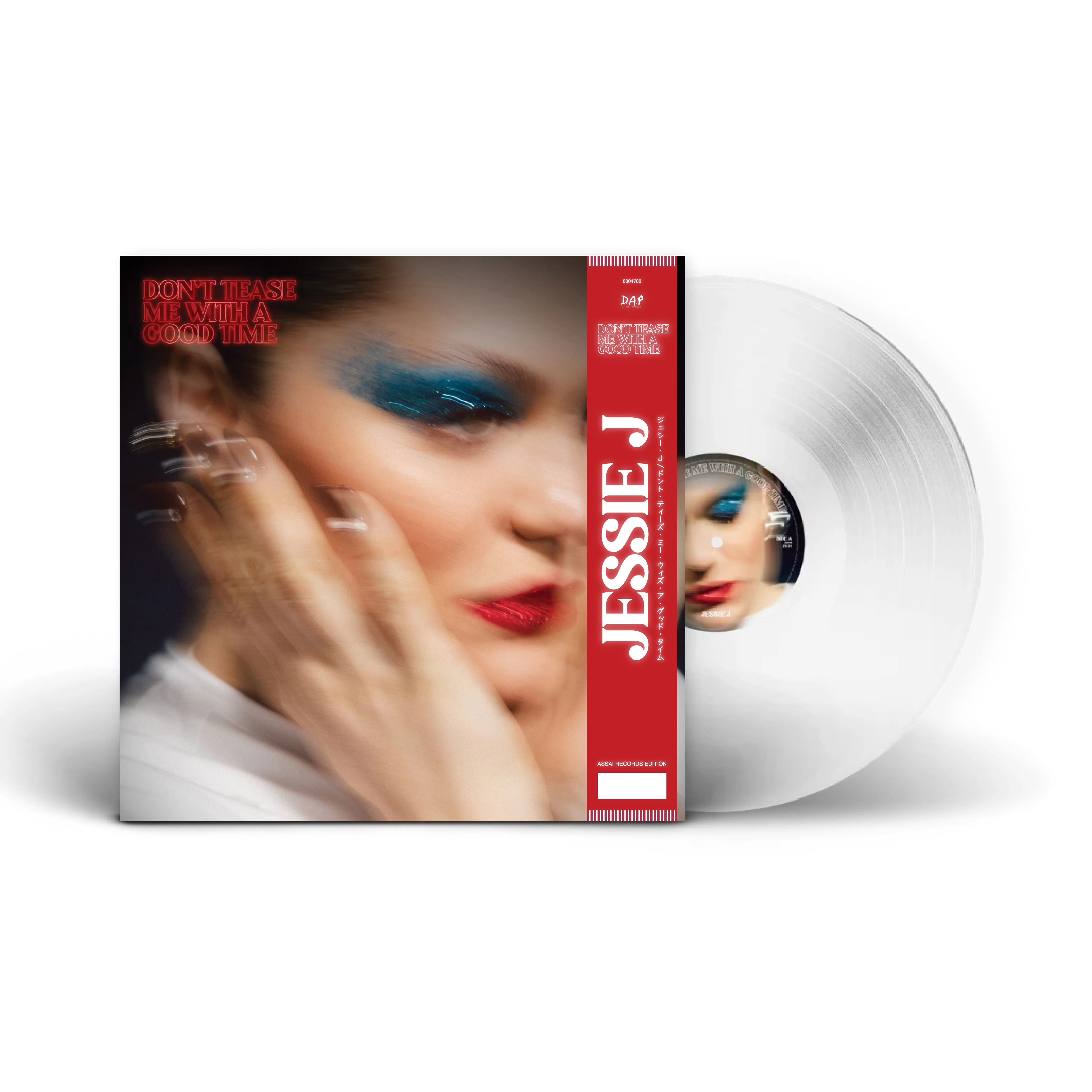 Jessie J Don't Tease Me With A Good Time Vinyl LP Assai Obi Edition Ultra Clear Transparent 2025 - Image 2