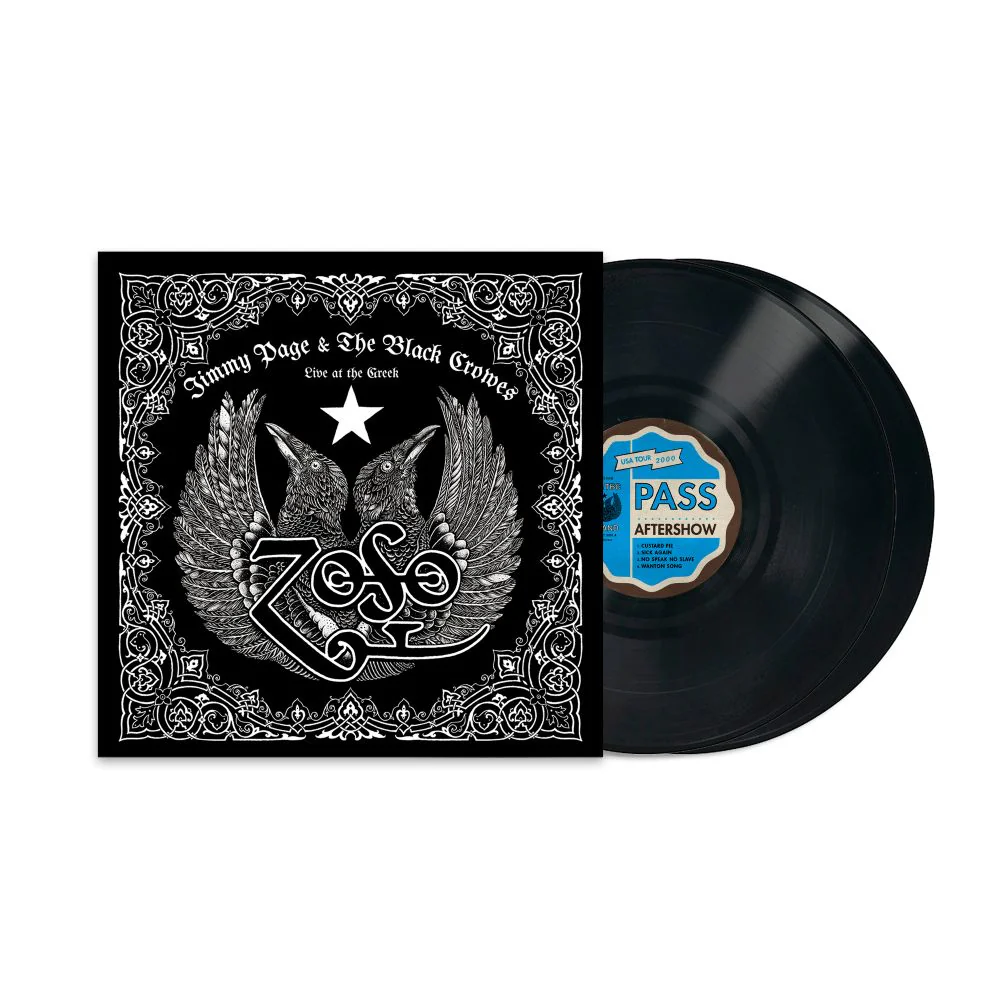 Jimmy Page & The Black Crowes Live at the Greek Vinyl LP 2025