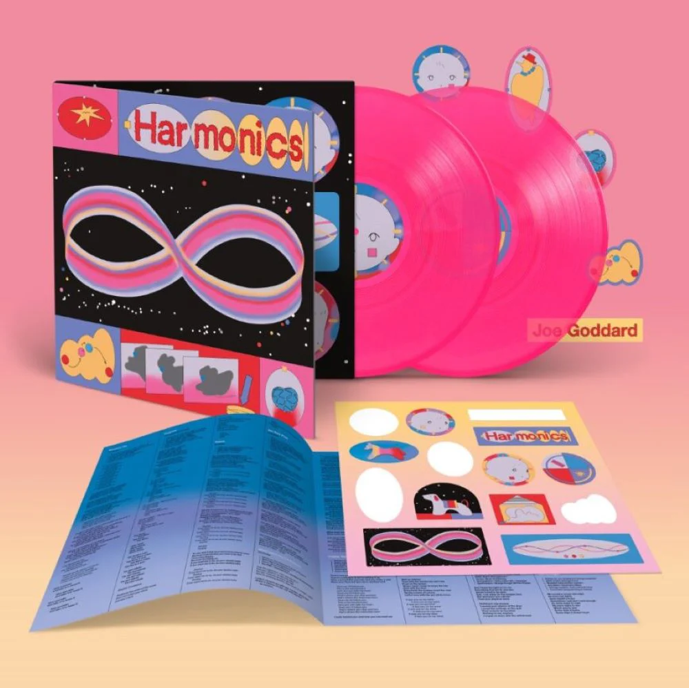 Joe Goddard Harmonics Vinyl LP Transparent Pink Colour 2024