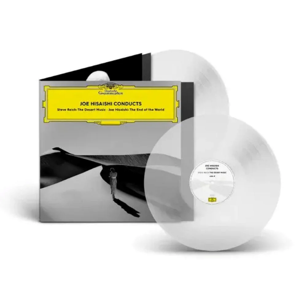 Joe Hisaishi Conducts (Steve Reich: The Desert Music & Joe Hisaishi: The End of the World) Vinyl LP Clear Colour 2025