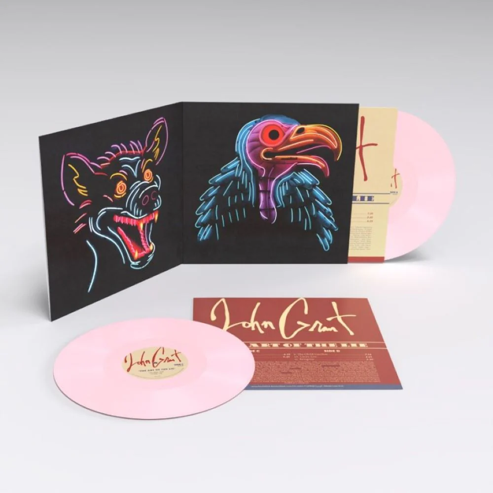 John Grant The Art Of The Lie Vinyl LP Pink Colour 2024 - Image 2