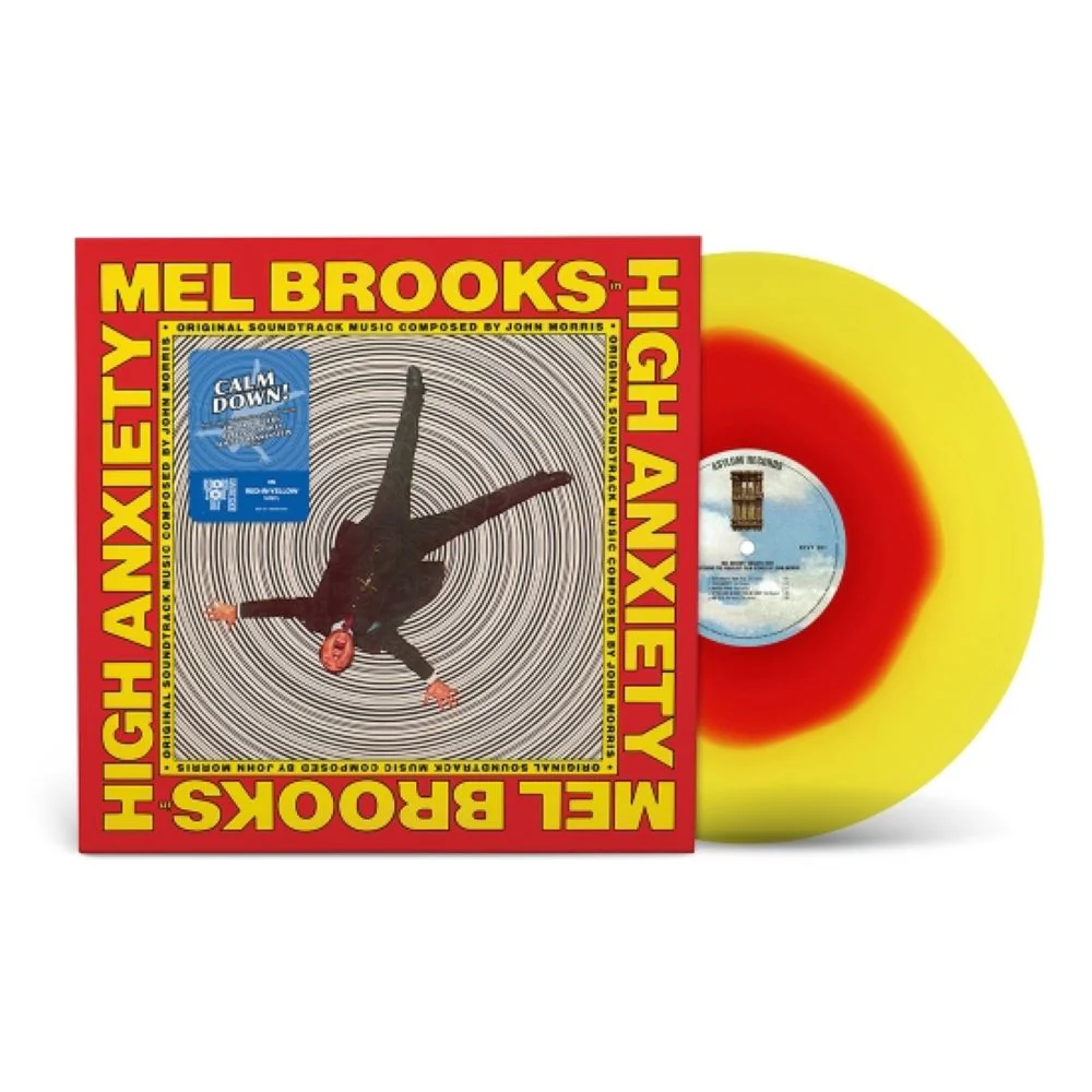 John Morris High Anxiety - Original Soundtrack / Mel Brooks' Greatest Hits Featuring The Fabulous Film Scores Of John Morris Vinyl LP Yellow in Red Colour RSD 2025