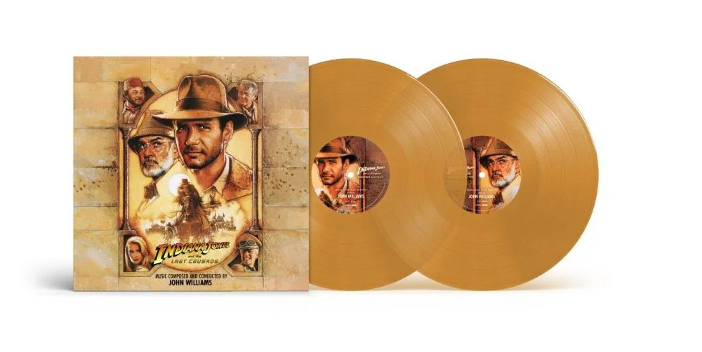 John Williams Indiana Jones and the Last Crusade Vinyl LP Sand Colour Due Out 05/06/26