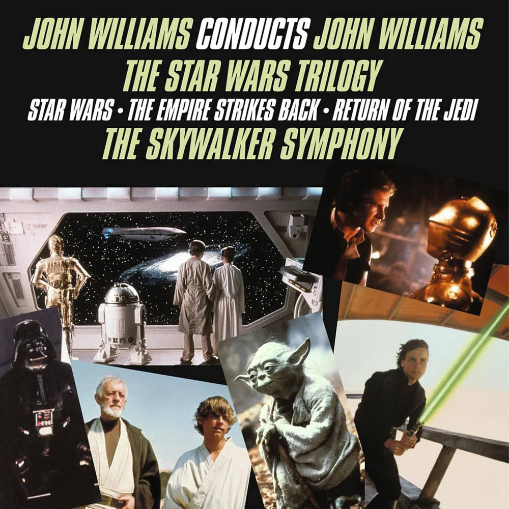 John Williams John Williams Conducts John Williams - The Star Wars Trilogy Vinyl LP Half Green, Half White Colour 2026