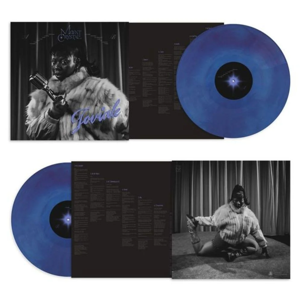 Joviale Mount Crystal Vinyl LP Electric Periwinkle Colour 2025 - Image 2
