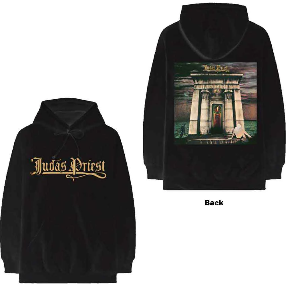 Judas Priest Sin After Sin Logo & Album Cover Black X-Large Hoodie - Image 3