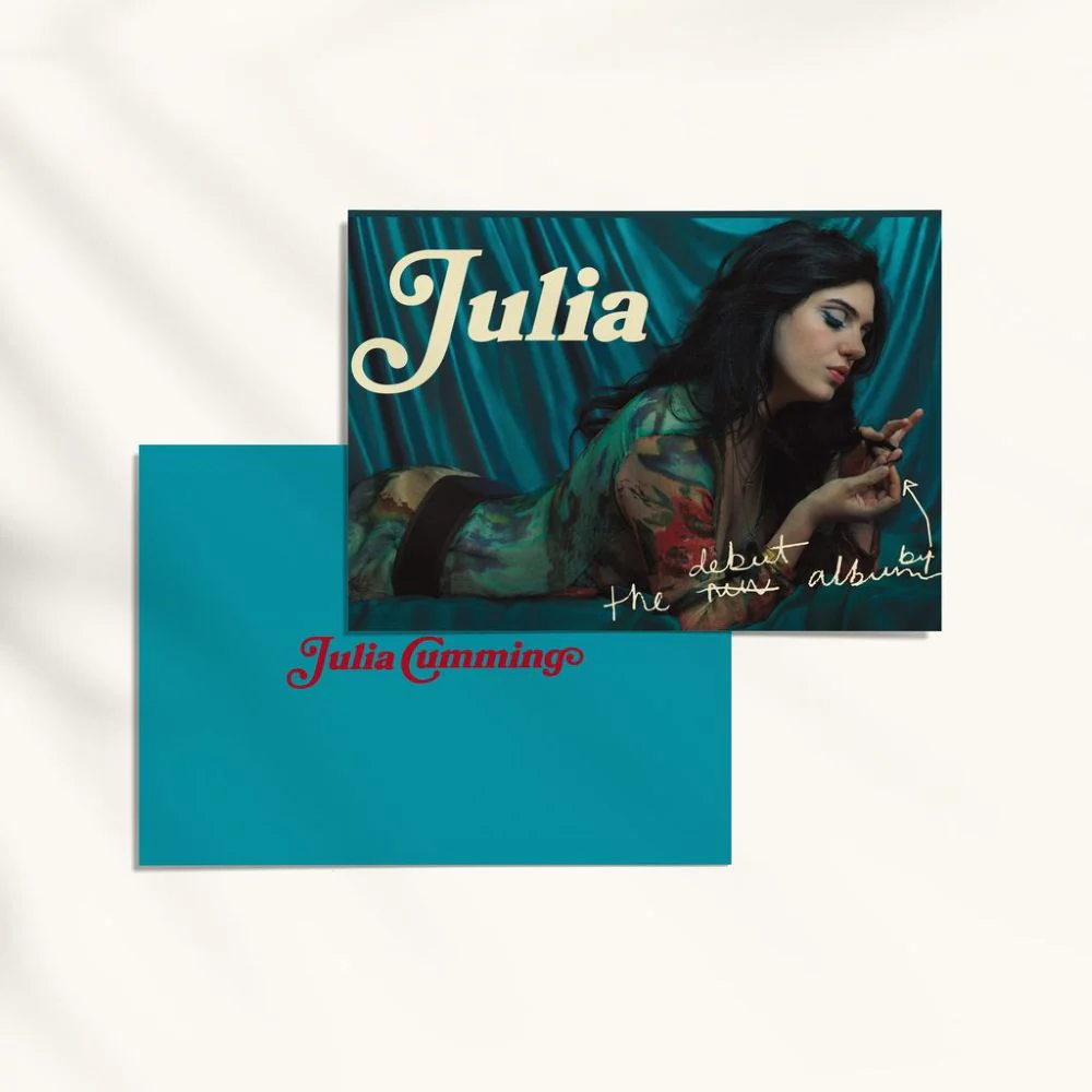 Julia Cumming Julia Vinyl LP Indies Translucent 'Orchid' Red Colour 2026 - Image 2