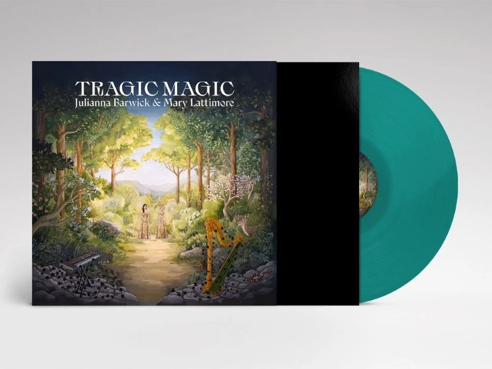 Julianna Barwick & Mary Lattimore Tragic Magic Vinyl LP Forest Green Colour 2026