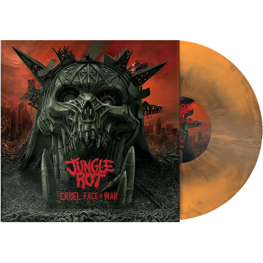 Jungle Rot Cruel Face Of War Vinyl LP Orange / Black Colour 2026