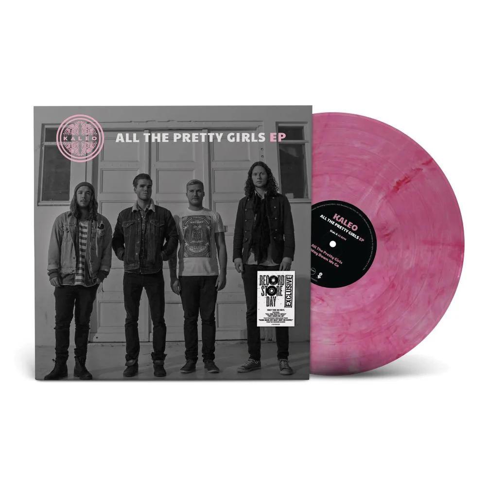 Kaleo All The Pretty Girls 12" Vinyl EP Raspberry Marble Colour RSD 2025