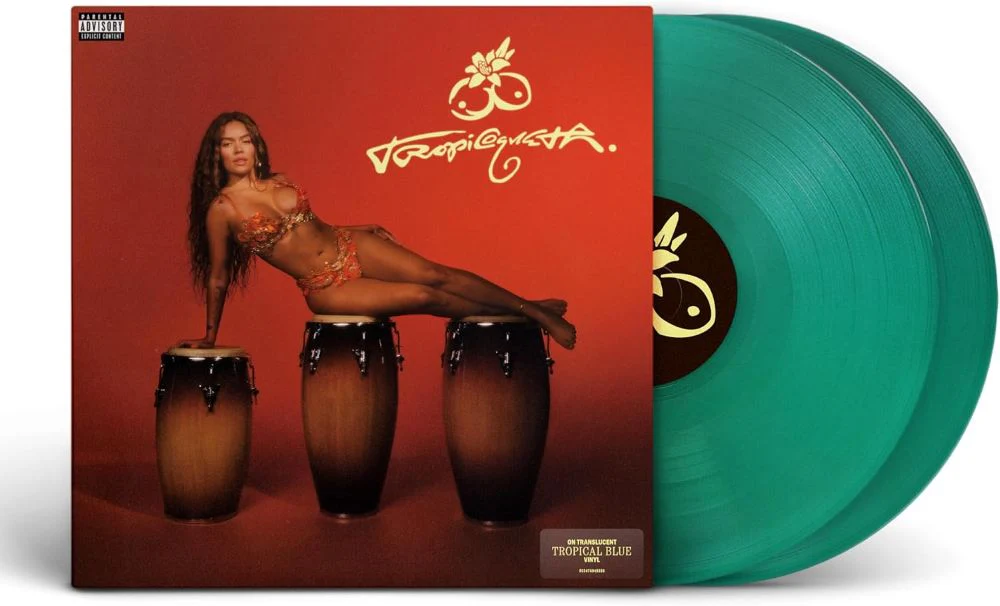 Karol G Tropicoqueta Vinyl LP Tropical Blue Colour 2025