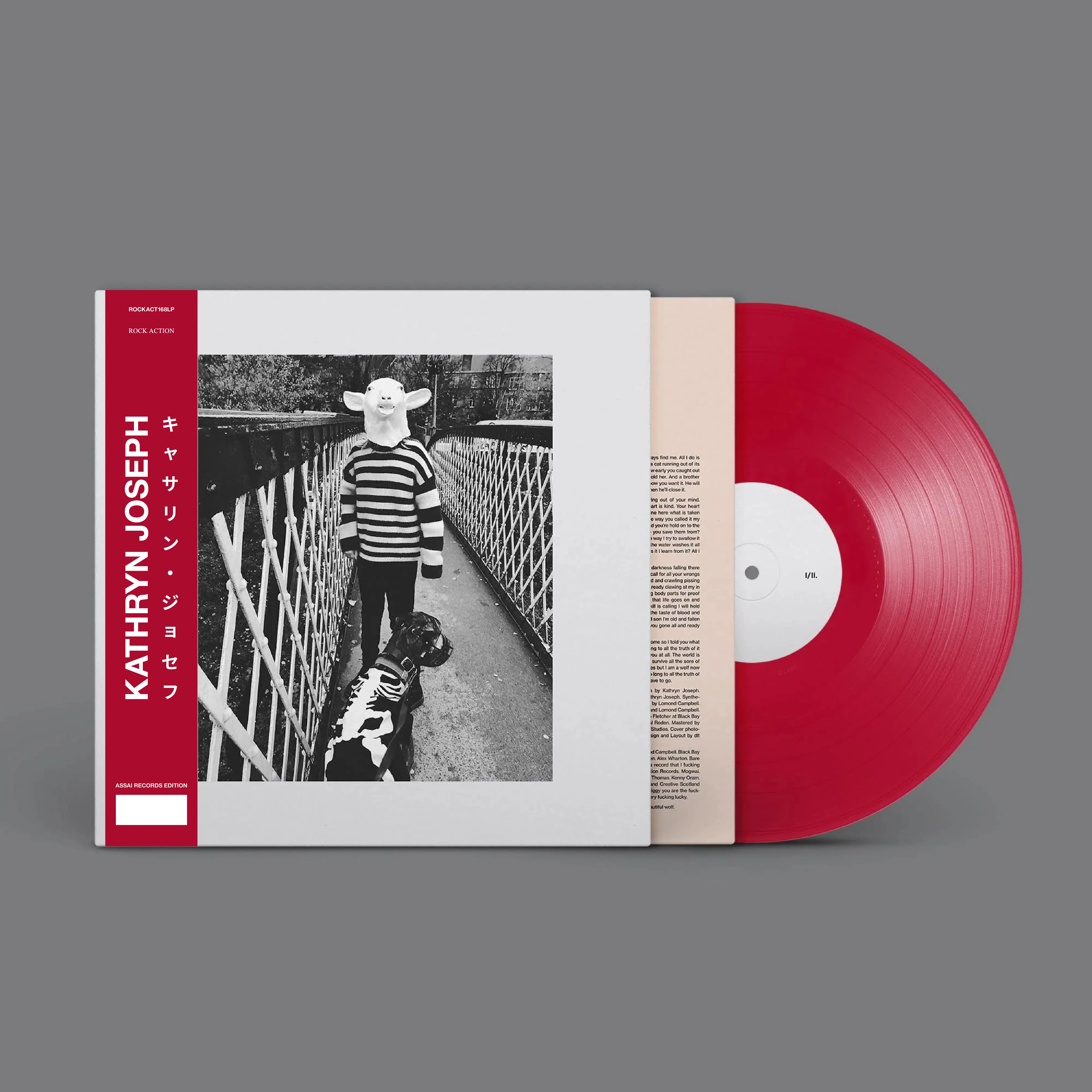 Kathryn Joseph WE WERE MADE PREY. Vinyl LP Signed Assai Obi Edition Red Colour 2025 - Image 2