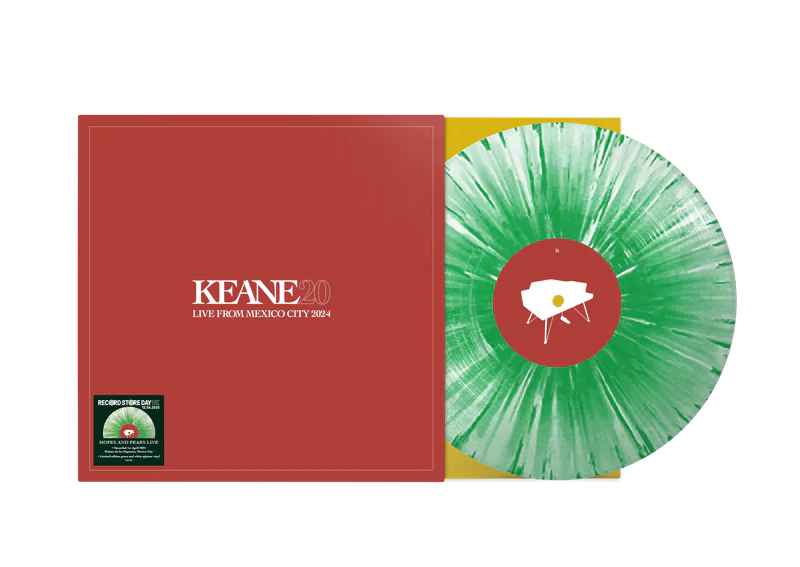 Keane Live From Mexico City 2024 Vinyl LP Green & White Splatter Colour RSD 2025 - Image 2