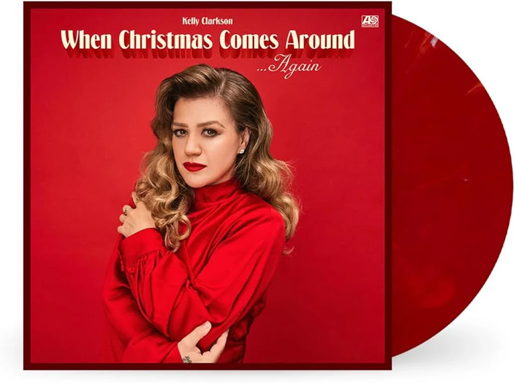 Kelly Clarkson When Christmas Comes Around Again Vinyl LP Red & White Colour 2025 - Image 2