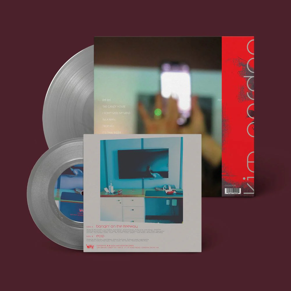 Kim Gordon The Collective Deluxe Edition Vinyl LP + 7" Silver Colour 2024 - Image 2