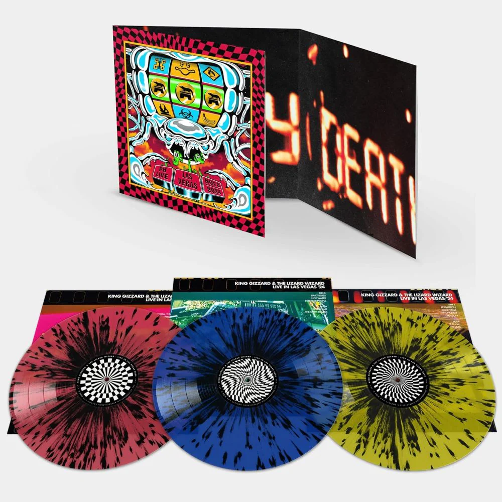 King Gizzard & The Lizard Wizard King Gizzard - Live in Las Vegas '24 Vinyl LP Splatter Colour 2025