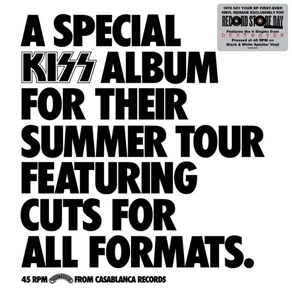 Kiss 1976 Special Kiss Tour 12" Vinyl EP RSD 2026