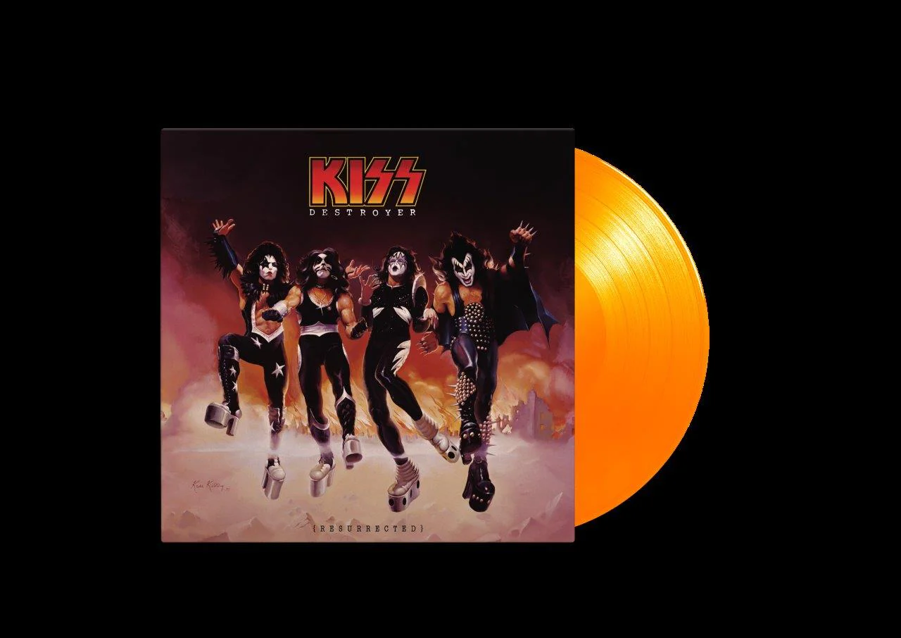 KISS Destroyer Vinyl LP Orange Colour 2025