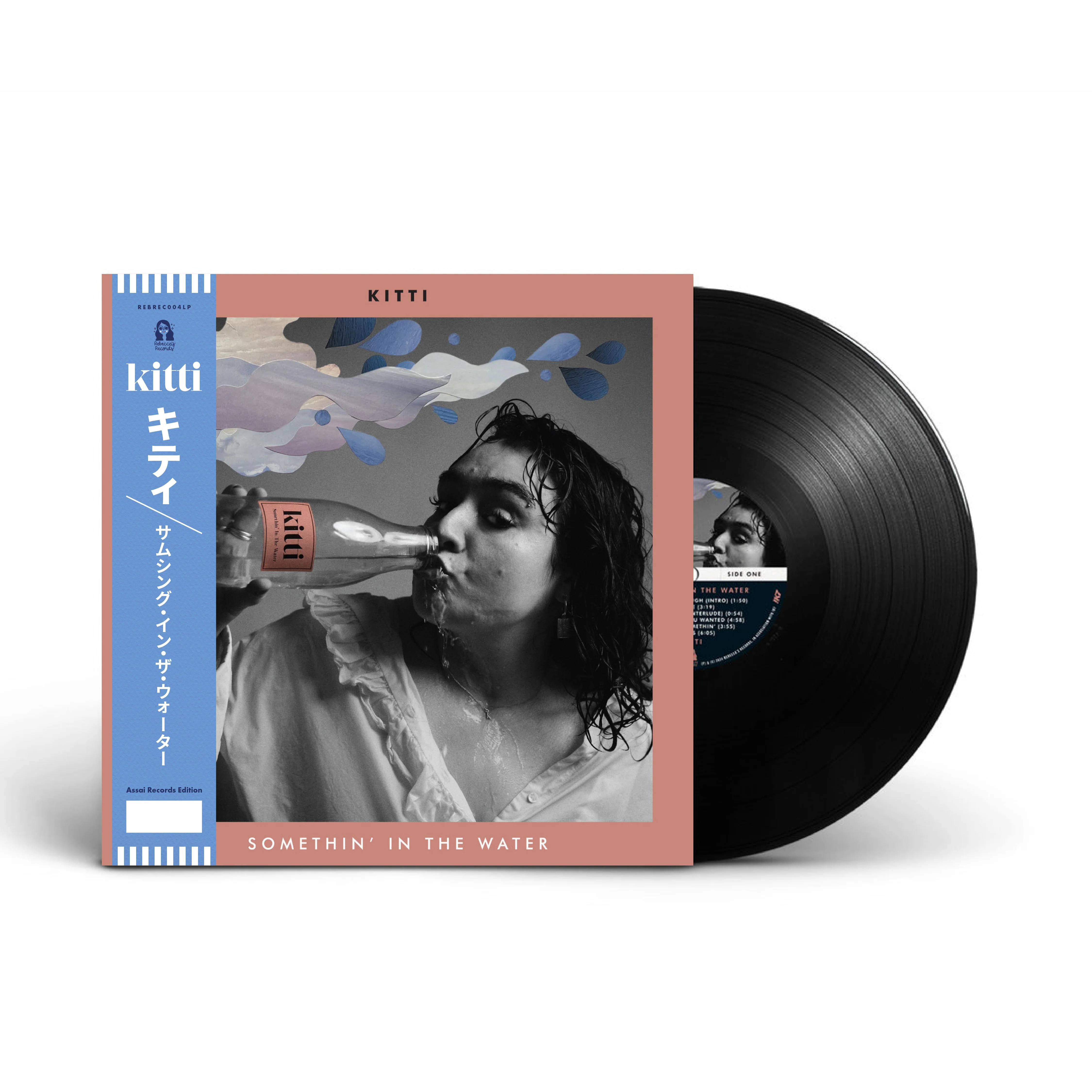 Kitti Somethin' In The Water Vinyl LP Signed Assai Obi Edition 2024 - Image 2