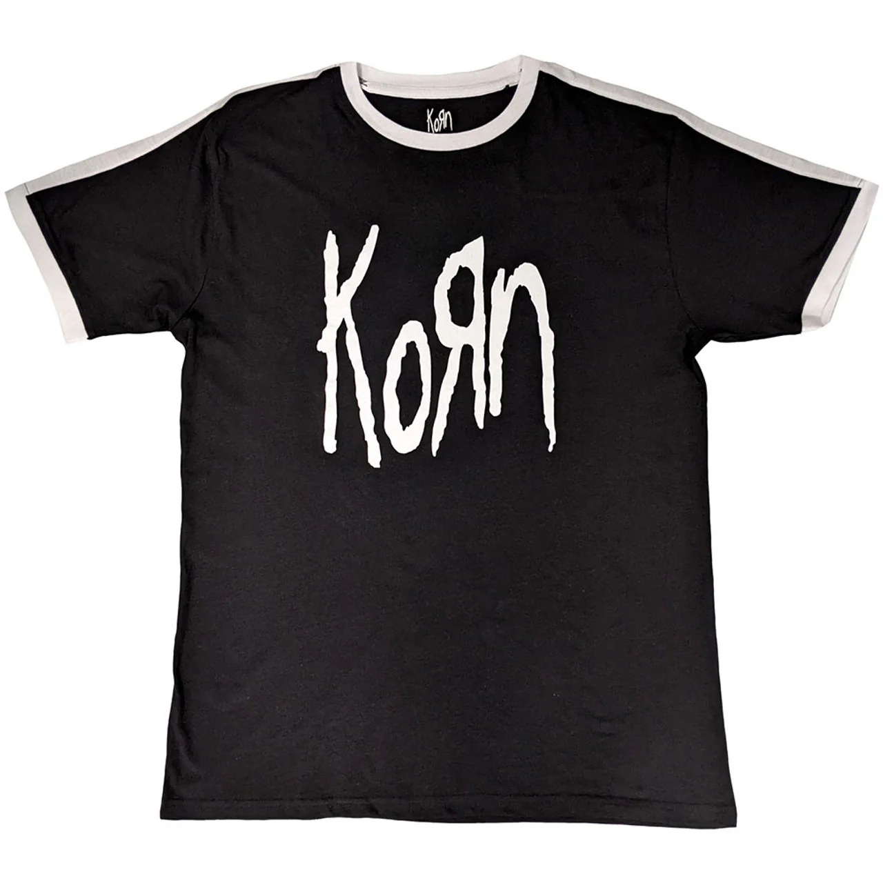 Korn Black XL Ringer T-Shirt