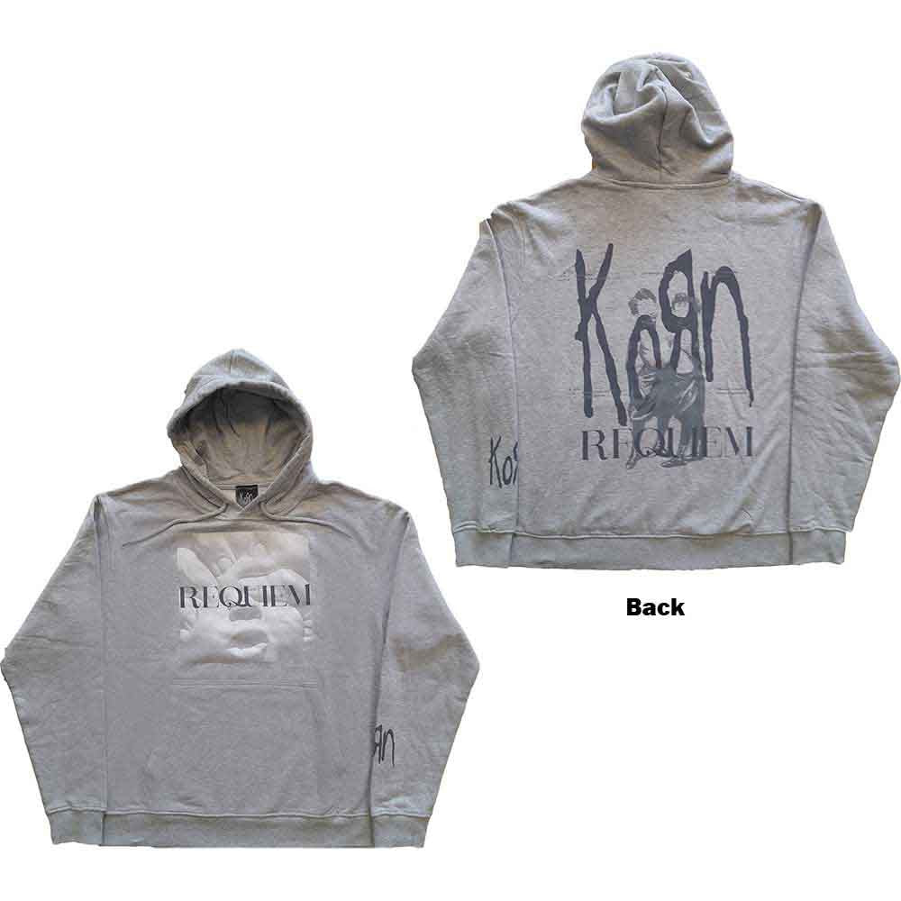 Korn Requiem Grey X-Large Hoodie - Image 3