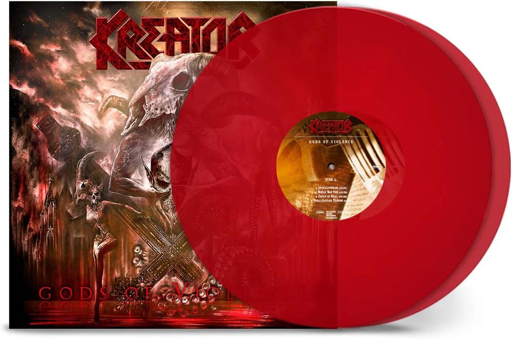 Kreator Gods Of Violence Vinyl LP Red Vinyl 2025