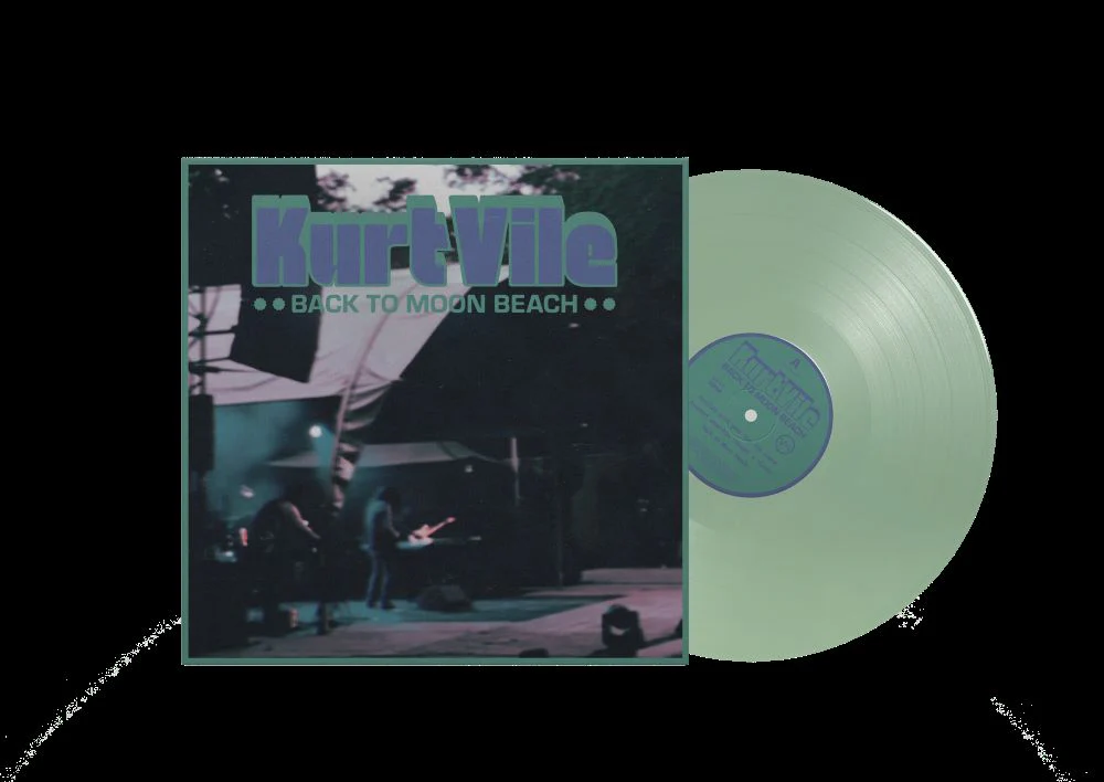 Kurt Vile Back to Moon Beach Vinyl EP Coke Bottle Clear Colour 2023 - Image 2