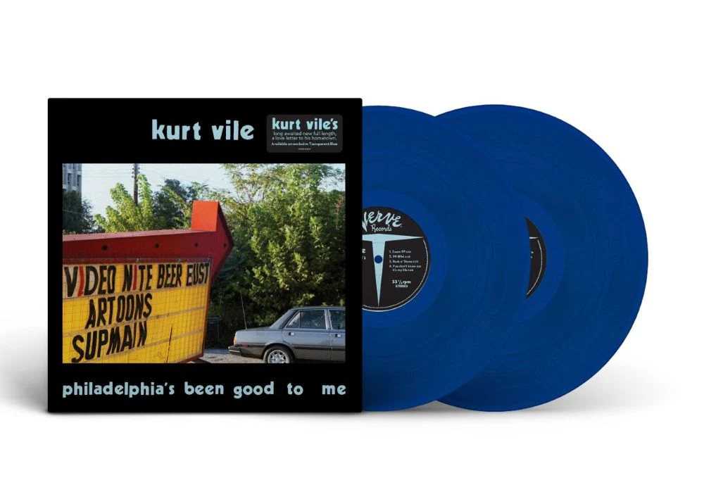 Kurt Vile Philadelphia's been good to me Vinyl LP Indies Blue Colour Due Out 29/05/26