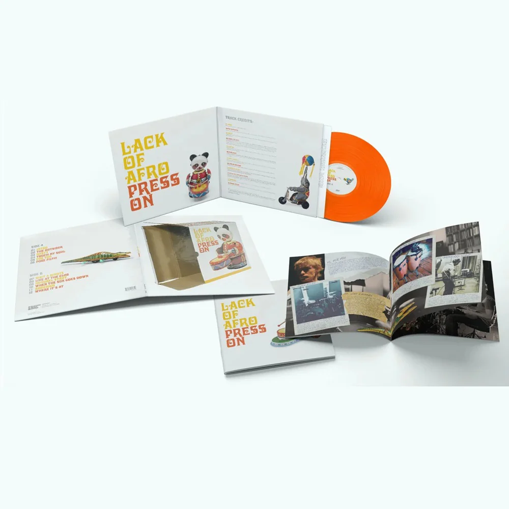 Lack Of Afro Press On Vinyl LP Orange Colour 2025 - Image 2