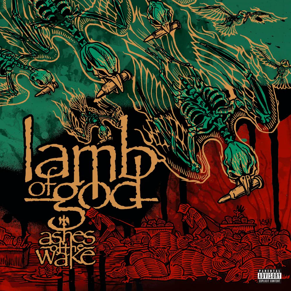 Lamb of God Ashes Of The Wake: 20th Anniversary Vinyl LP 2024 - Image 2