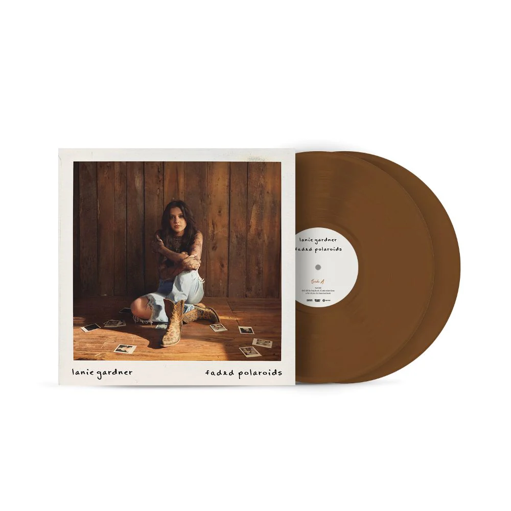 Lanie Gardner Faded Polaroids Vinyl LP Opaque Brown Colour 2025
