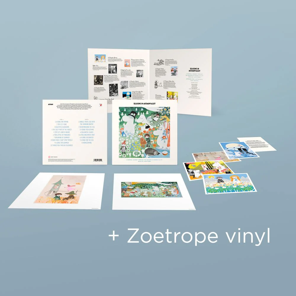 Lauri Porra / Moomins Seasons in Moominvalley Vinyl LP Zoetrope 2025 - Image 2