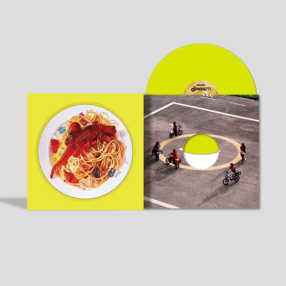 LE SSERAFIM 1st Single Album ‘SPAGHETTI’ Vinyl LP Neon Yellow Colour 2026