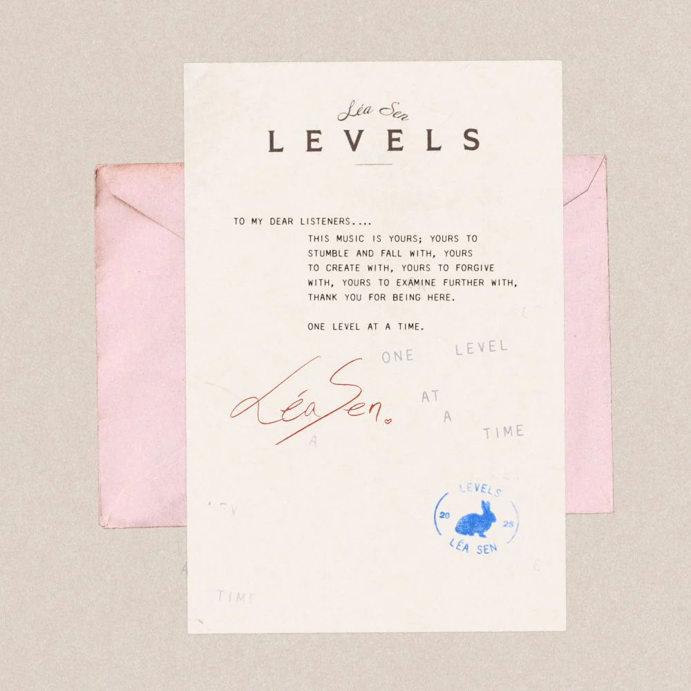 Lea Sen LEVELS Vinyl LP Faded Rose Colour 2025 - Image 2