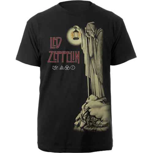 Led Zeppelin Hermit Black Medium Unisex T-Shirt