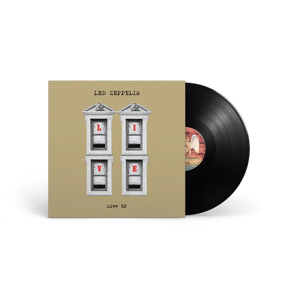 Led Zeppelin Live EP 12" Vinyl EP 2025