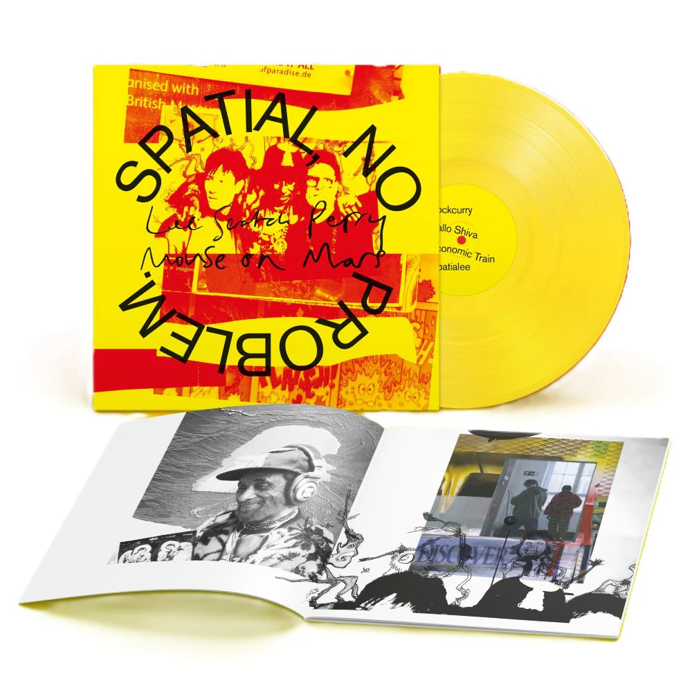 Lee "Scratch" Perry & Mouse on Mars Spatial, No Problem. Vinyl LP Yellow Colour Due Out 05/06/26