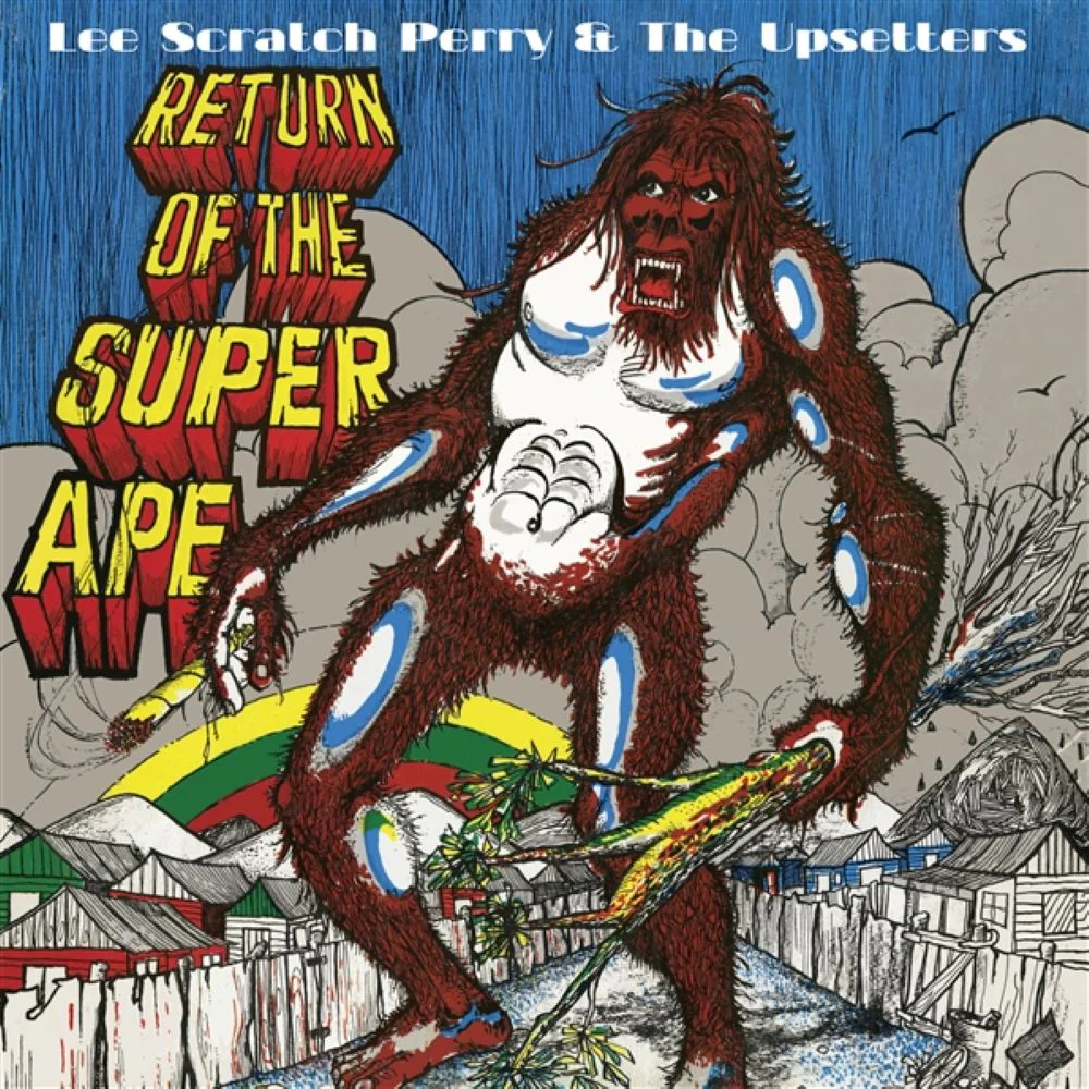 Lee Scratch Perry & The Upsetters Return Of The Super Ape Vinyl LP Green/Red/Yellow Split Colour 2026 - Image 2