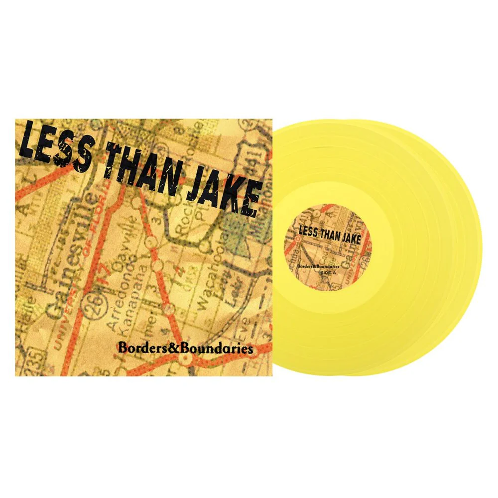 Less Than Jake Borders & Boundaries Vinyl LP Yellow Colour 2026
